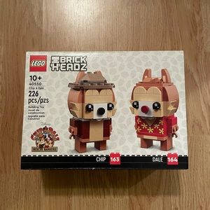 NIB LEGO BrickHeadz Chip & Dale 40550. SOLD OUT!!
